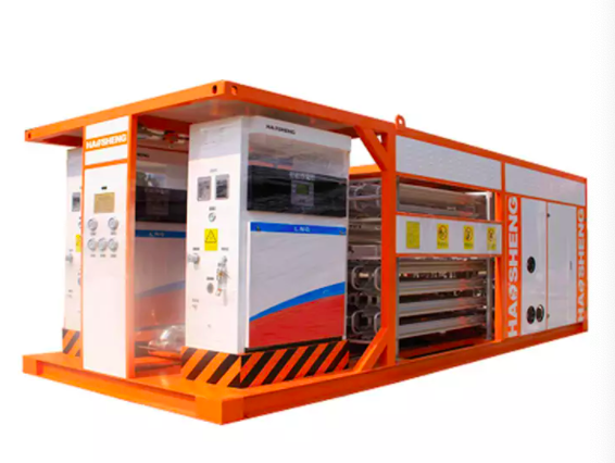 The functional mode of the LNG dispenser.